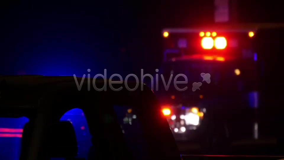 911 Lights  Videohive 11045912 Stock Footage Image 4