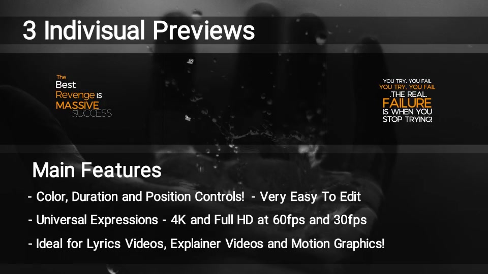 99 Kinetic Titles Pack Videohive 17742548 After Effects Image 12