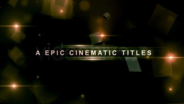 A Epic Cinematic Titles (20 Titles) - Download Videohive 3374580