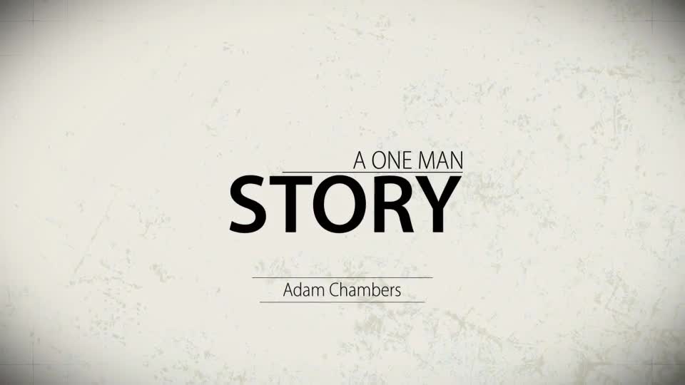 A One Man Story Videohive 12801388 After Effects Image 1