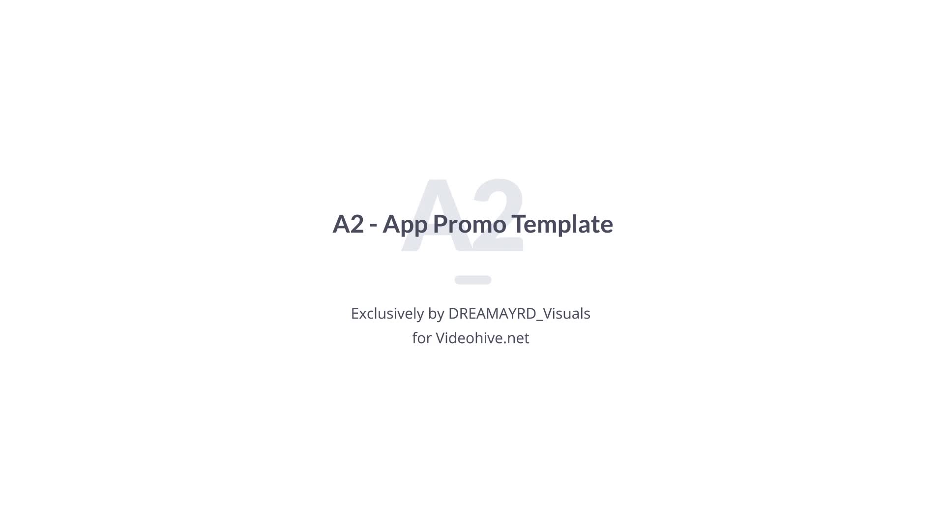 A2 App Promo Videohive 23265185 After Effects Image 1