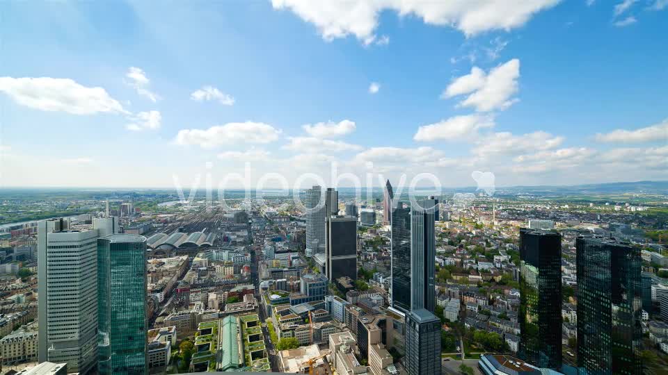 Above Modern City Skyline - Download Videohive 7640875