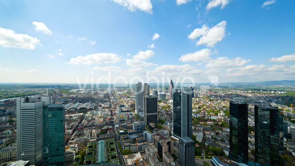 Above Modern City Skyline - Download Videohive 7640875