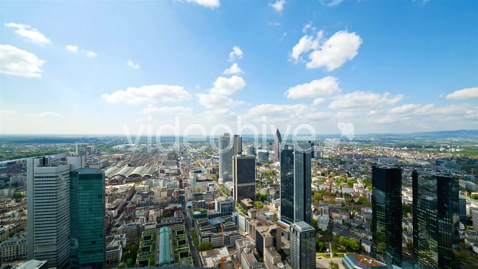 Above Modern City Skyline - Download Videohive 7640875