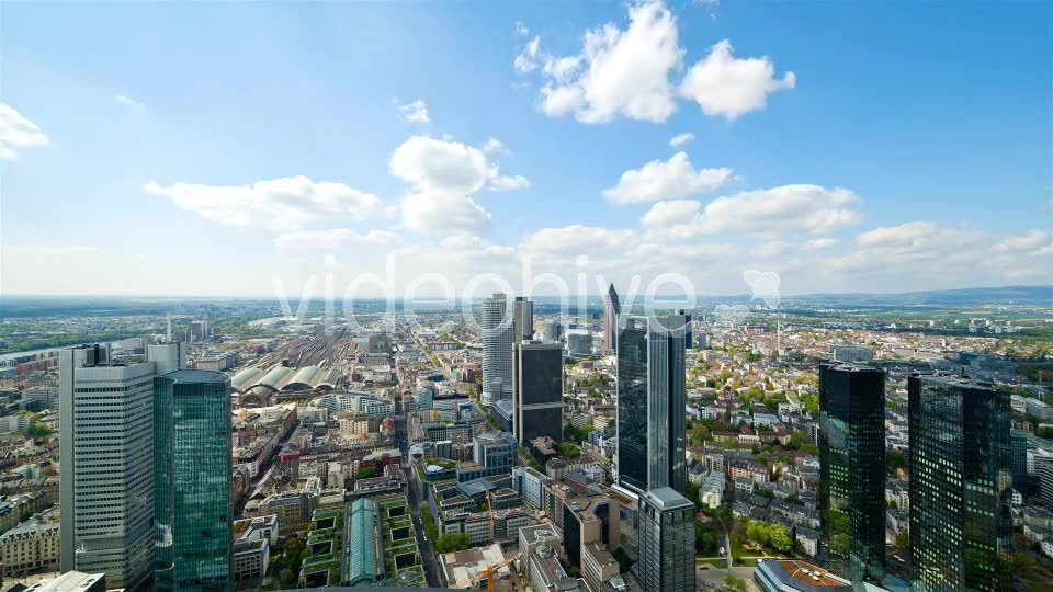 Above Modern City Skyline - Download Videohive 7640875