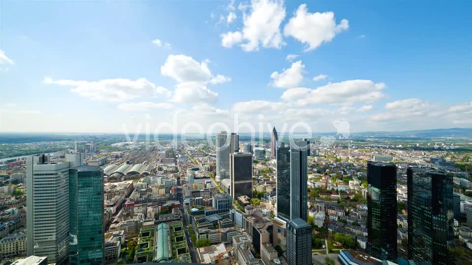 Above Modern City Skyline - Download Videohive 7640875