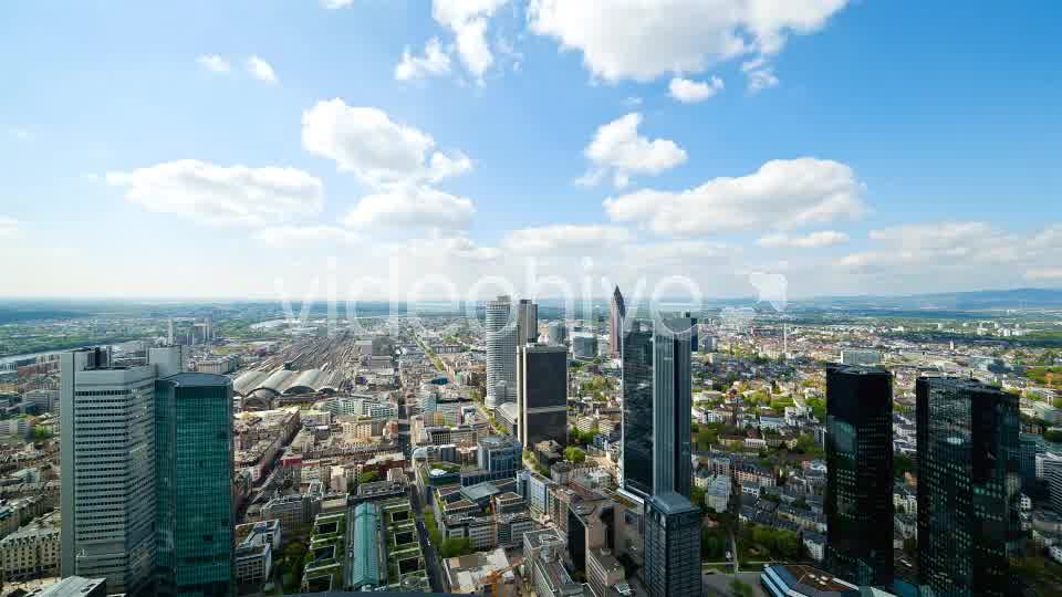 Above Modern City Skyline - Download Videohive 7640875