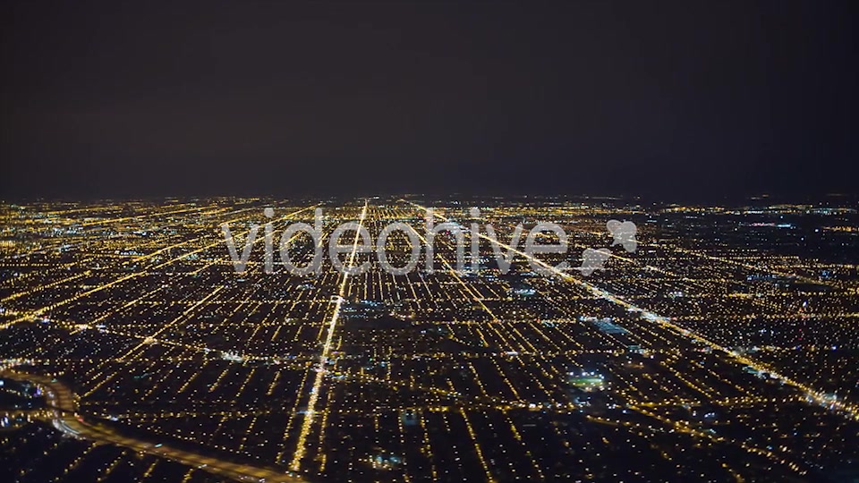 Above Night City  Videohive 6193113 Stock Footage Image 5