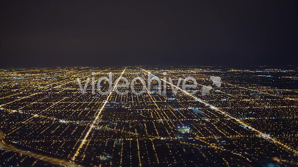 Above Night City  Videohive 6193113 Stock Footage Image 6