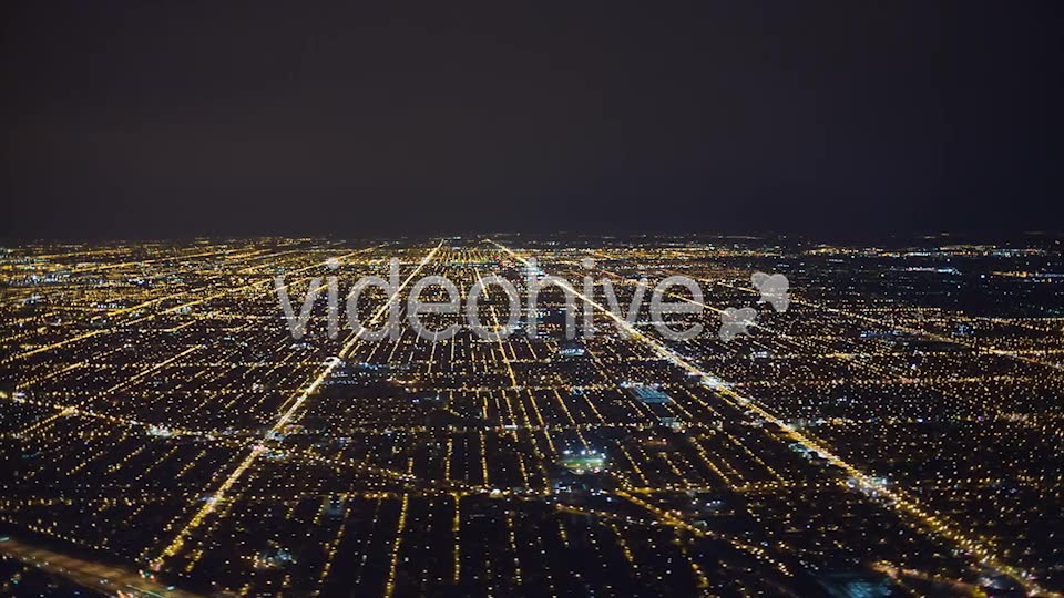 Above Night City  Videohive 6193113 Stock Footage Image 7