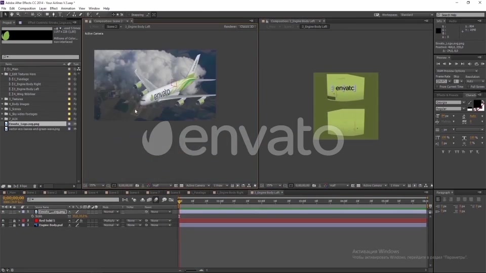 Above The Clouds Videohive 25810328 After Effects Image 3
