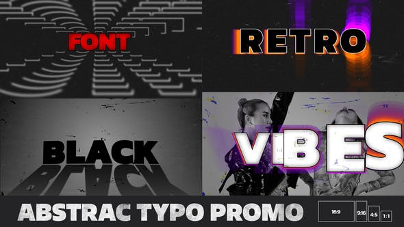 Abstrac Typography - Videohive Download 29624555