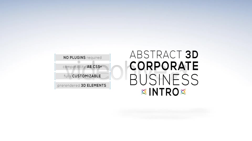 Abstract 3D Corporate Business Intro Videohive 5338943 After Effects Image 6