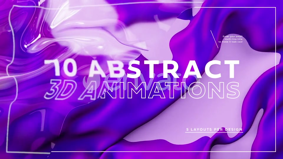 Abstract 3D Titles Pack Videohive 38341165 Premiere Pro Image 5