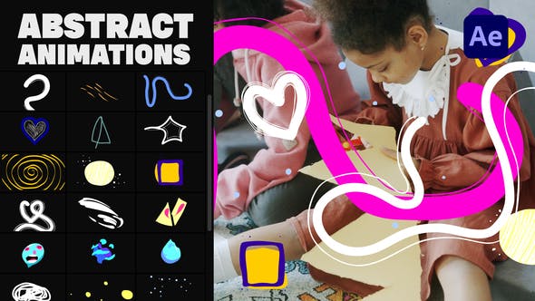Abstract Animations Pack 03 | After Effects - Videohive Download 34288060