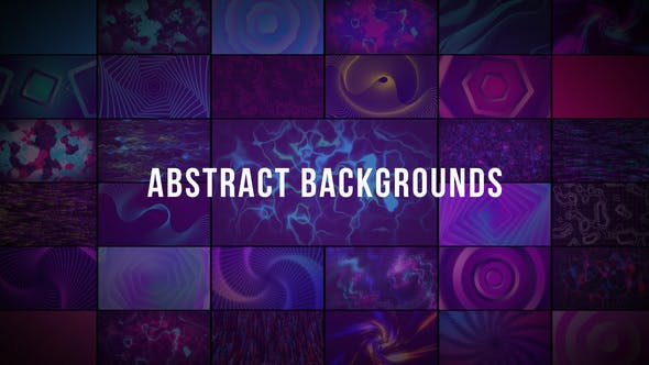 Abstract Backgrounds - Videohive Download 34502024