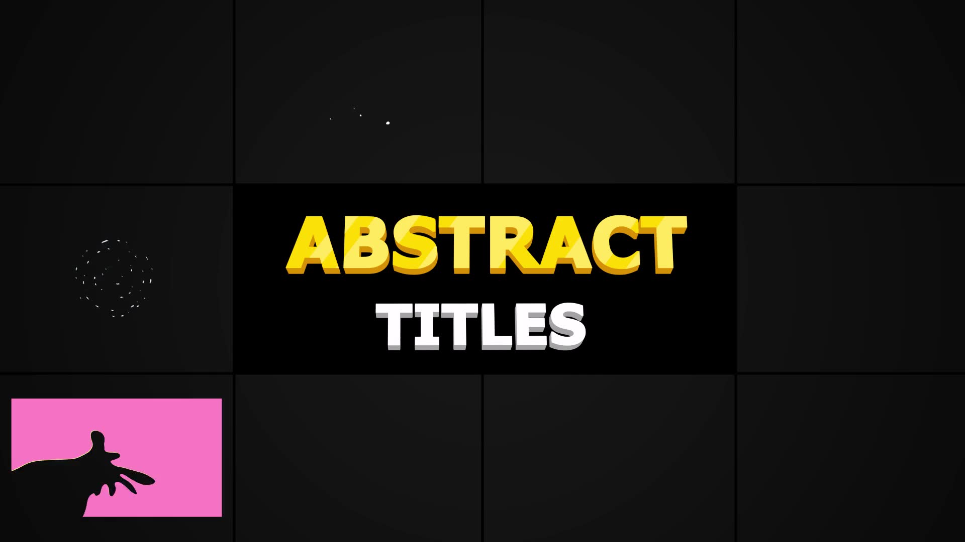 Abstract Cartoon Titles | After Effects Videohive 24101415 After Effects Image 2