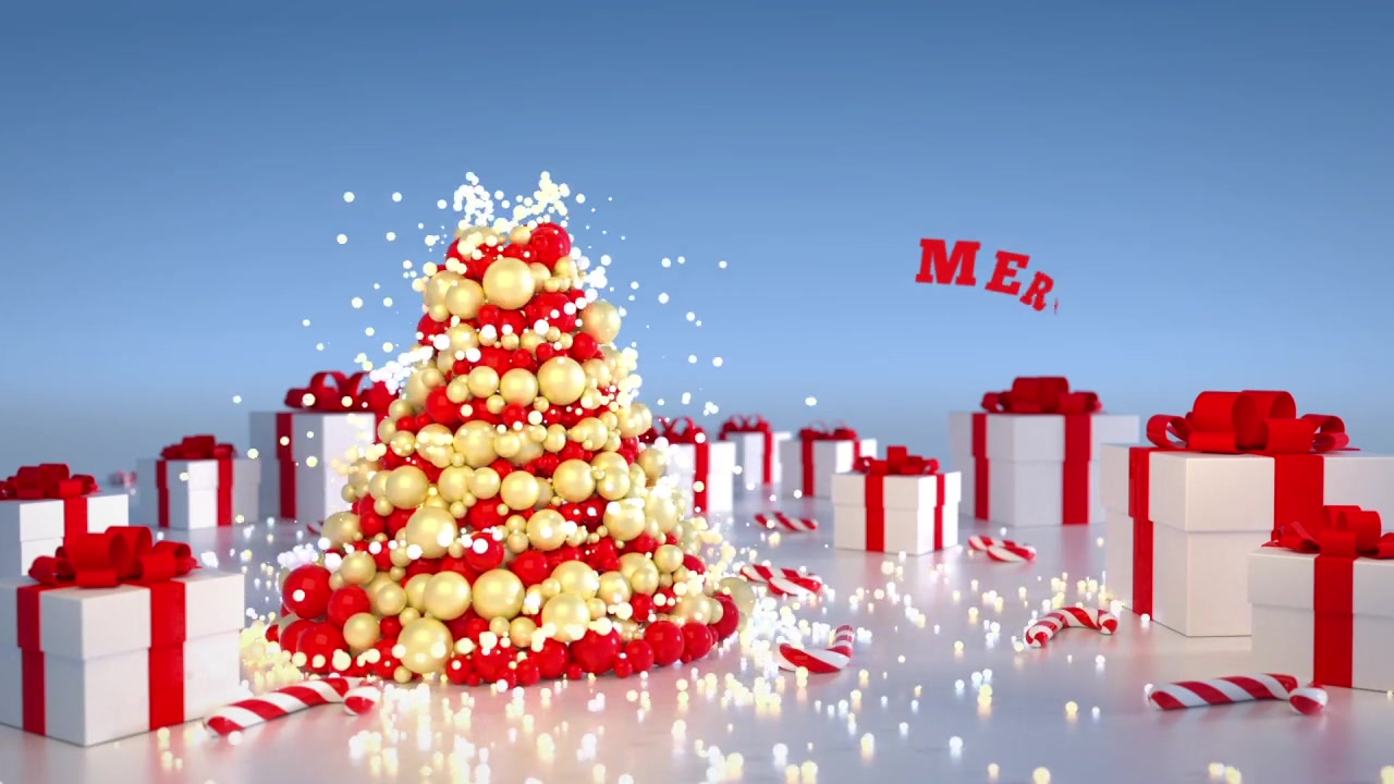 Abstract Christmas Tree (5 versions) Videohive 21023603 After Effects Image 4