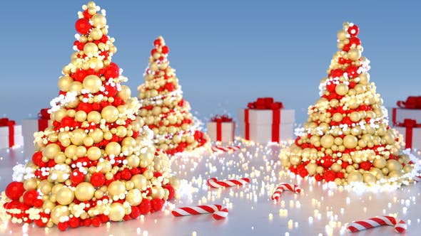 Abstract Christmas Tree (5 versions) - Download 21023603 Videohive