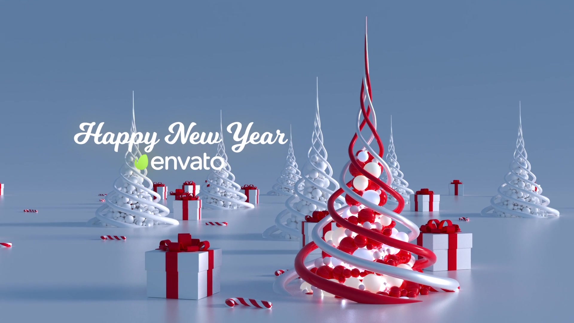 Abstract Christmas Trees (2 in 1) Videohive 21036601 After Effects Image 4