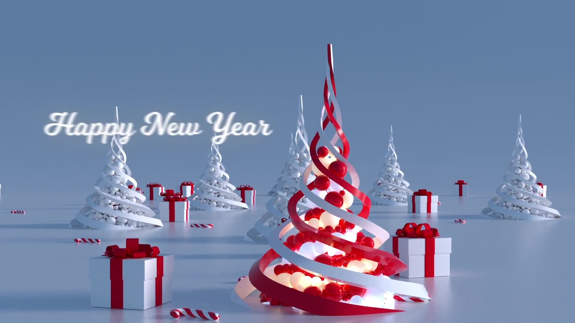 Abstract Christmas Trees (2 in 1) Videohive 21036601 After Effects Image 7