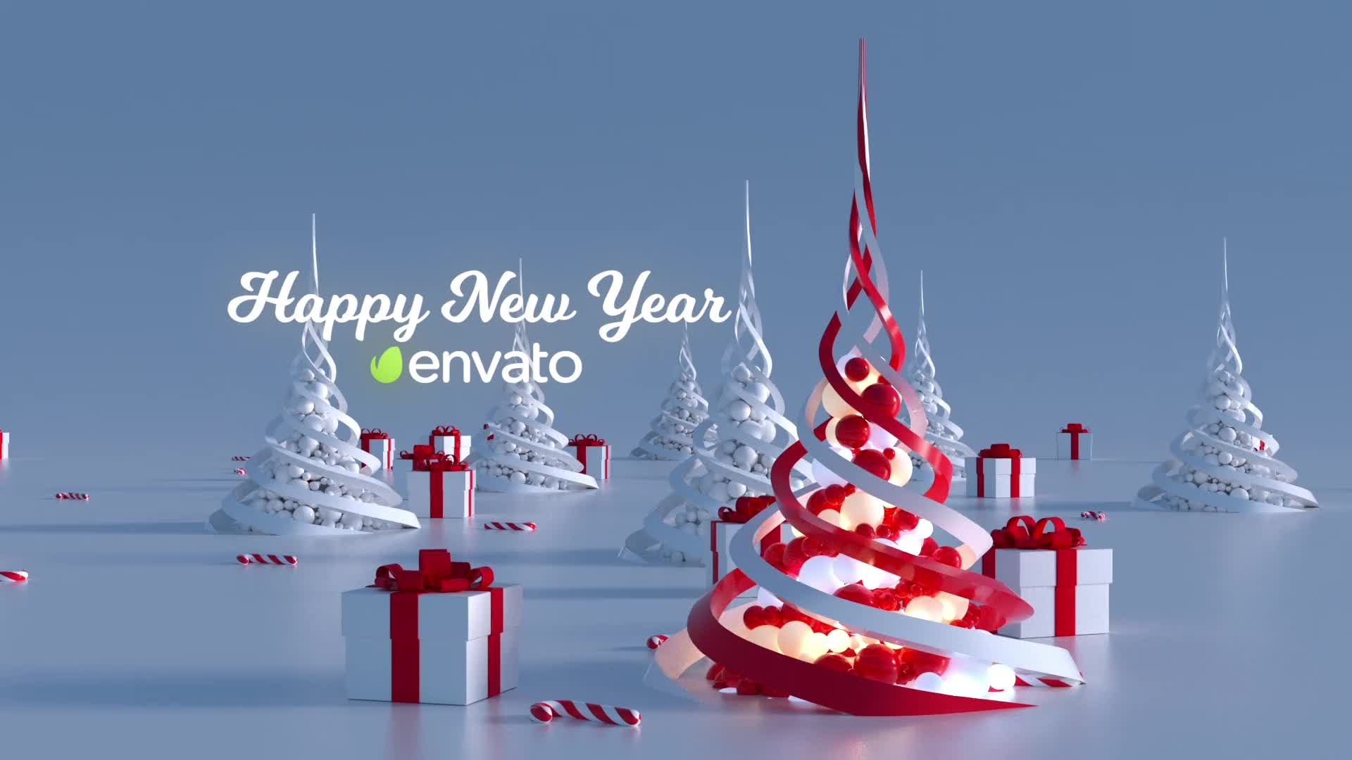 Christmas Tree. Logo Opener 876483 - Project for after Effects