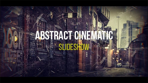 Abstract Cinematic Parallax Opener | Slideshow - Download Videohive 19318190