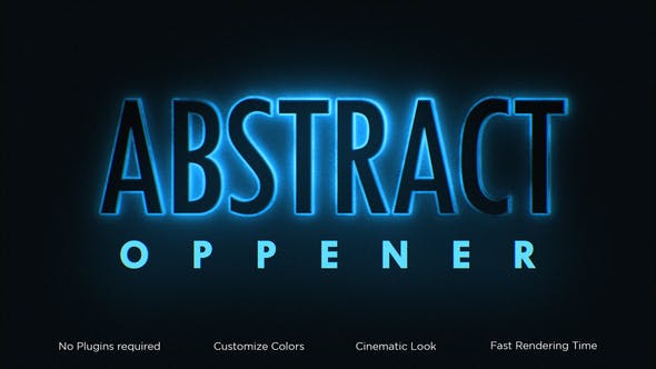 Abstract Classic Opener - Videohive Download 34093112