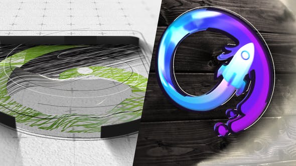 Abstract Drawing Logo Reveal - Download 26315936 Videohive