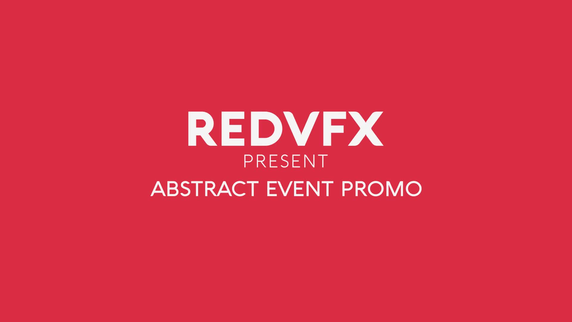 Abstract Event Promo Videohive 20527890 After Effects Image 1