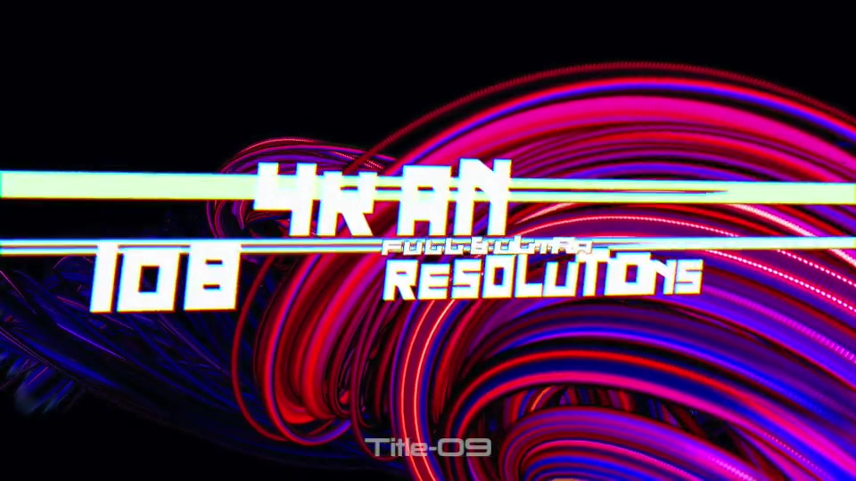 Abstract Fast Glitch Titles Videohive 37580872 Apple Motion Image 11