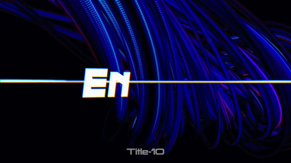 Abstract Fast Glitch Titles Videohive 37580872 Apple Motion Image 12