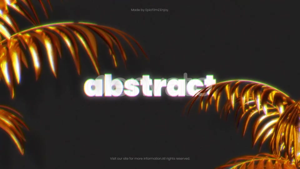 Abstract Golden Typography Videohive 33472237 After Effects Image 3