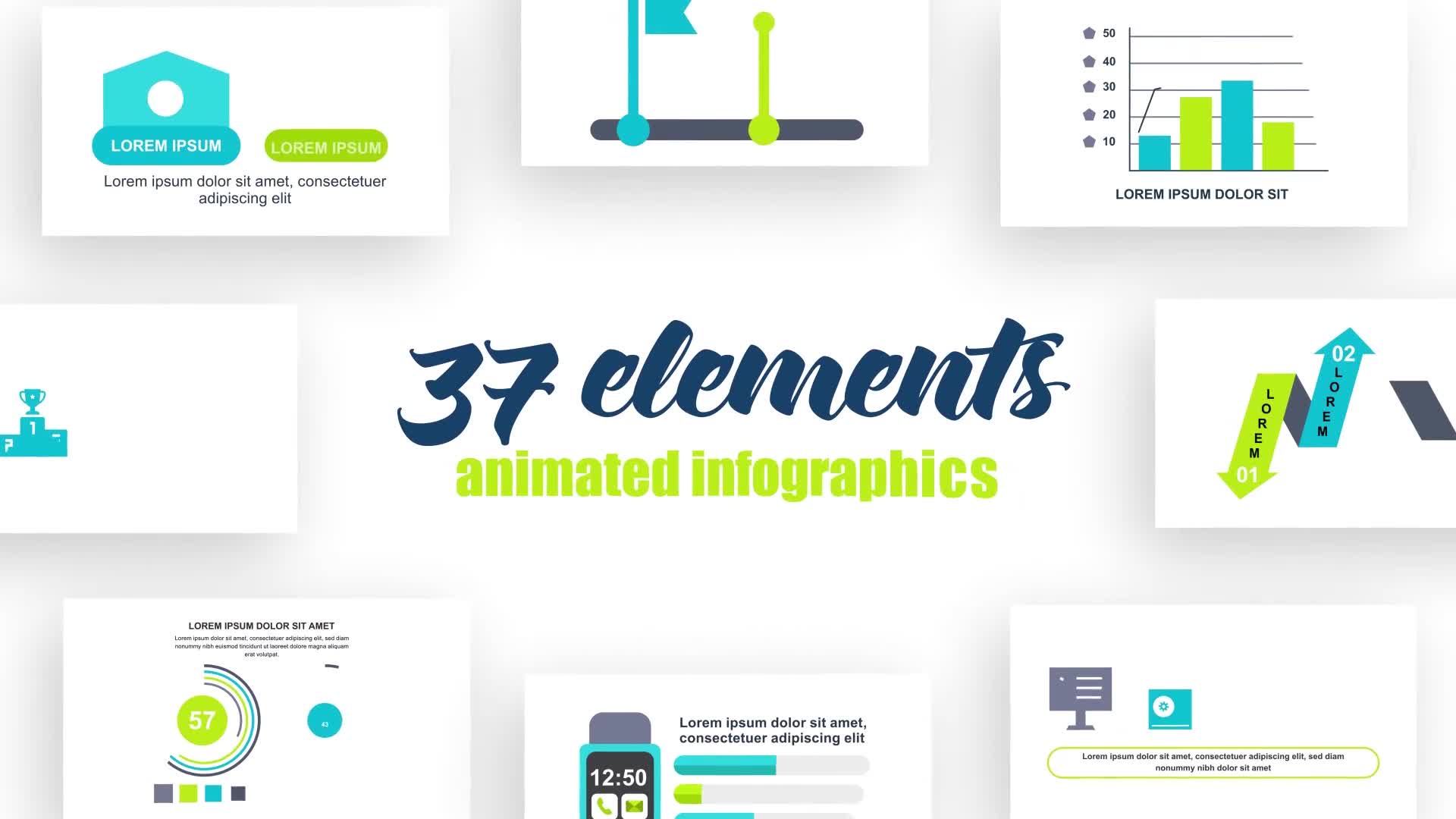 Abstract Infographics Vol.26 Videohive 26523357 After Effects Image 1