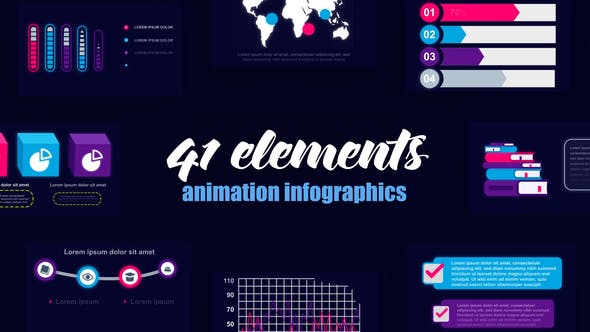Abstract Infographics Vol.45 - Videohive Download 28113481