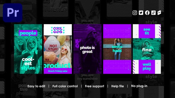 Abstract Instagram Stories - Videohive Download 38567749