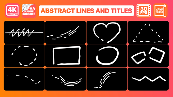 Abstract Lines And Titles - Download Videohive 23252773