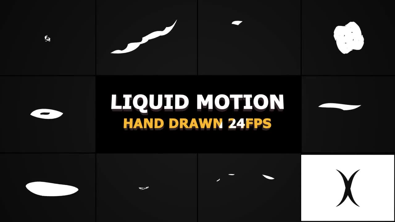 Abstract Liquid Elements | FCPX Videohive 23755682 Apple Motion Image 2