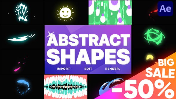 Abstract Liquid Shapes | After Effects - 28961361 Videohive Download