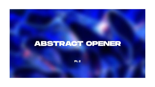 Abstract Opener Pt. 2 for Premiere - 34446413 Videohive Download