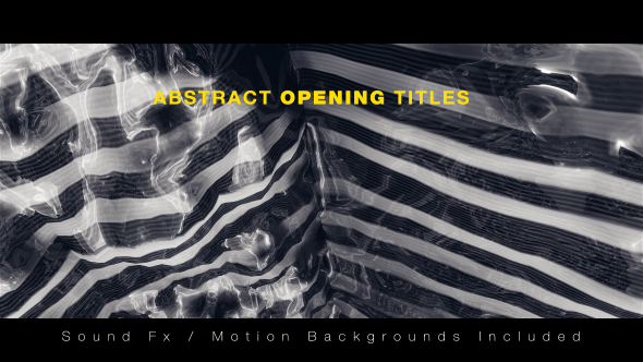 Abstract Opening Titles - Download Videohive 18845760