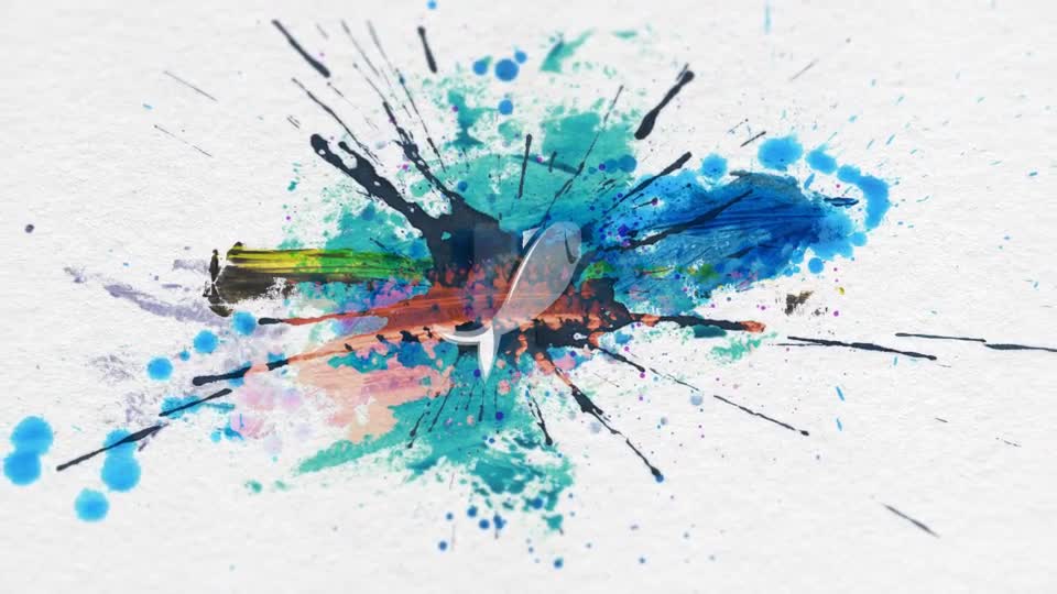 Abstract Paint 4K Logo Videohive 15382597 After Effects Image 1