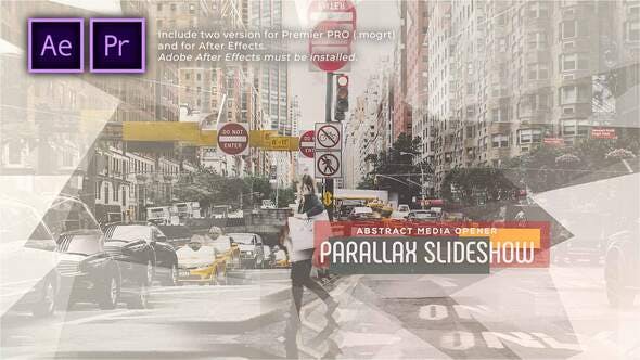 Abstract Parallax Slideshow | Opener - Videohive 30265409 Download
