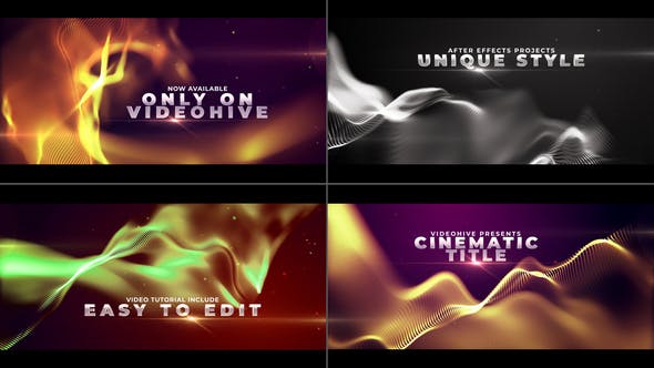 Abstract Particle Form Cinematic Trailer V 2 - 29100896 Videohive Download