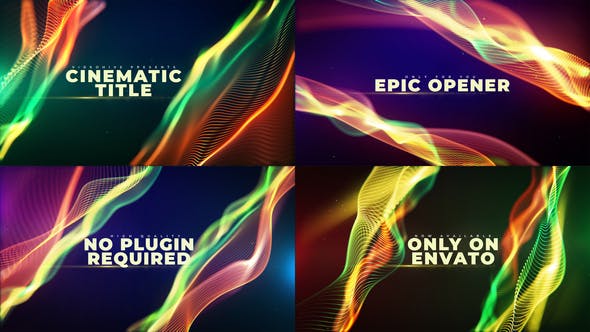 Abstract Particle Form Cinematic Trailer - Videohive 27240887 Download