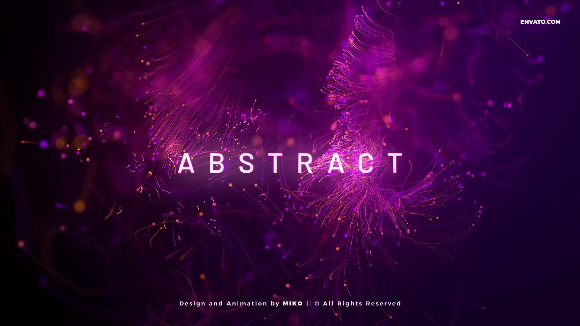 Abstract Particles Titles V2 Videohive 33416177 After Effects Image 2