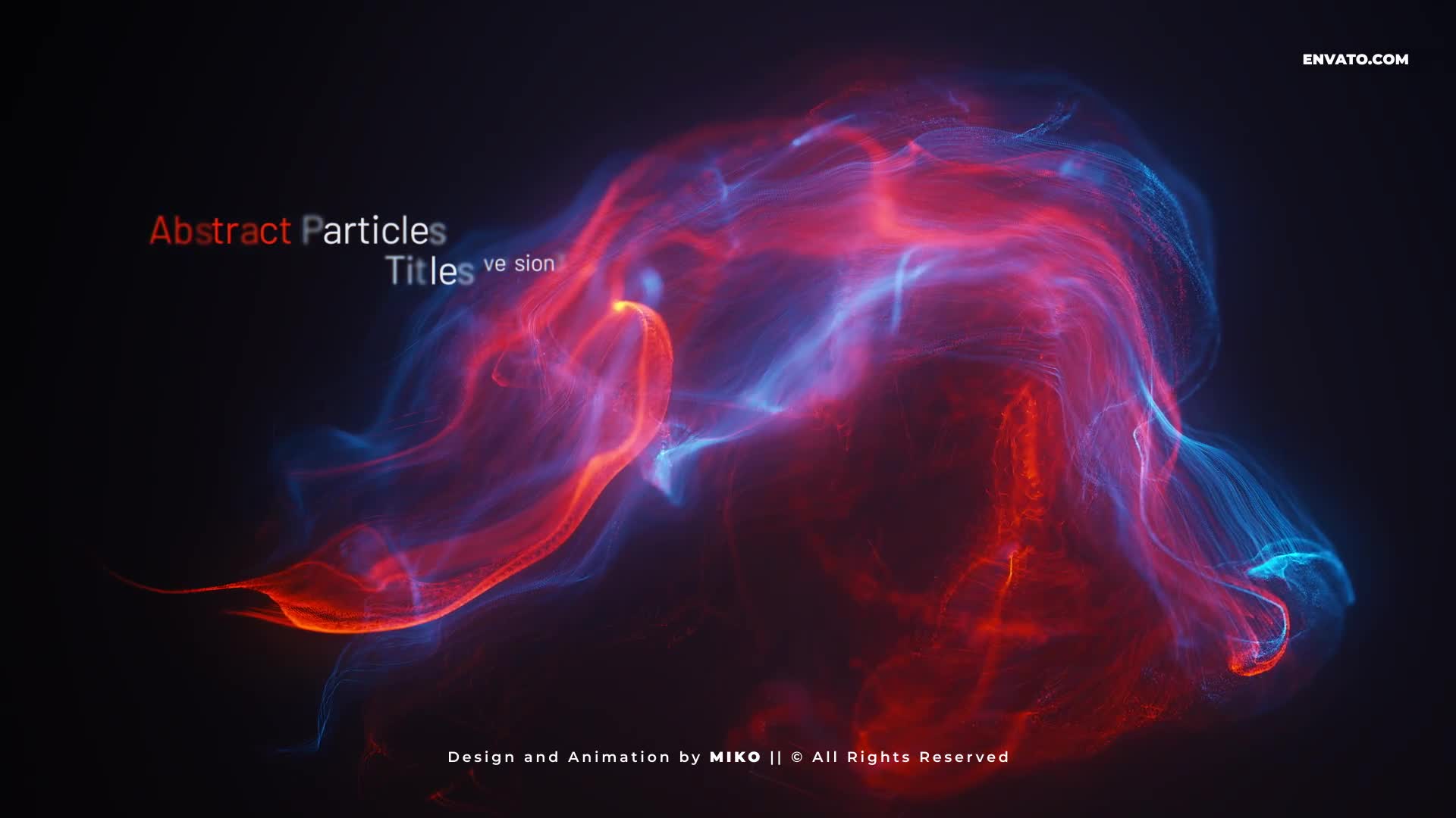 Abstract Particles Titles V3 Videohive 35989781 After Effects Image 1
