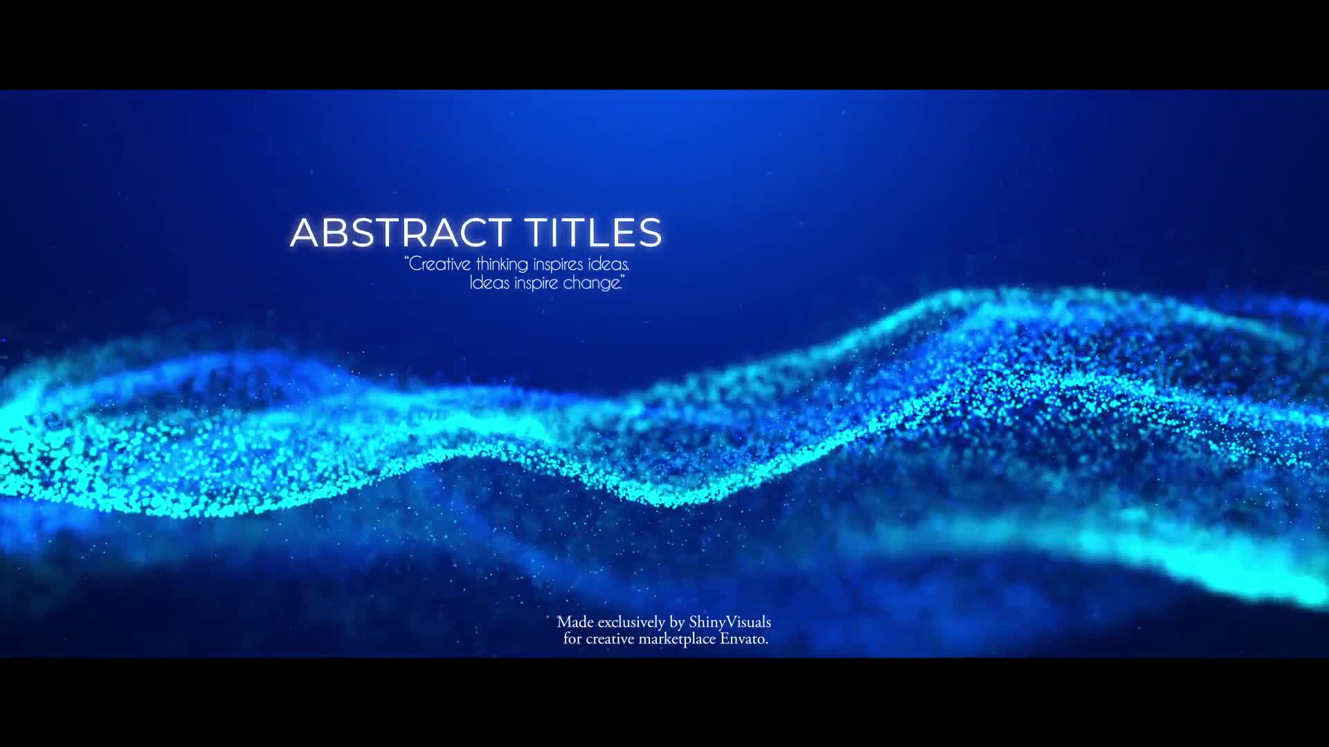 Abstract Particles Titles Videohive 23177421 After Effects Image 1