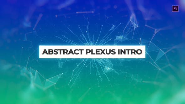 Abstract Plexus Intro Mogrt - 22810390 Videohive Download