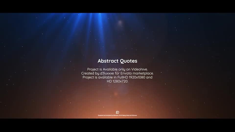 Abstract Quotes - Download Videohive 526818